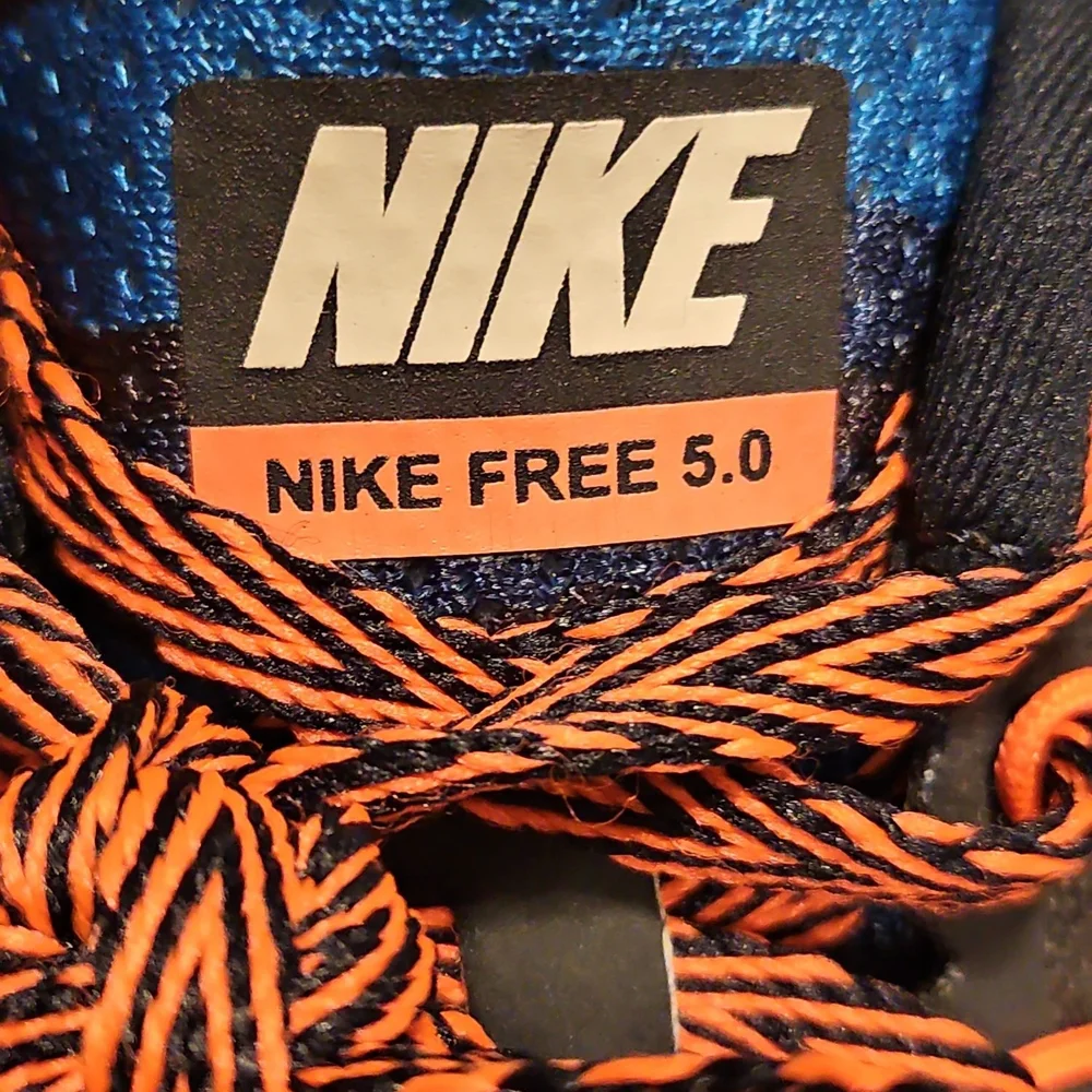 Nike Free 5.0 Blue/Black Sneakers